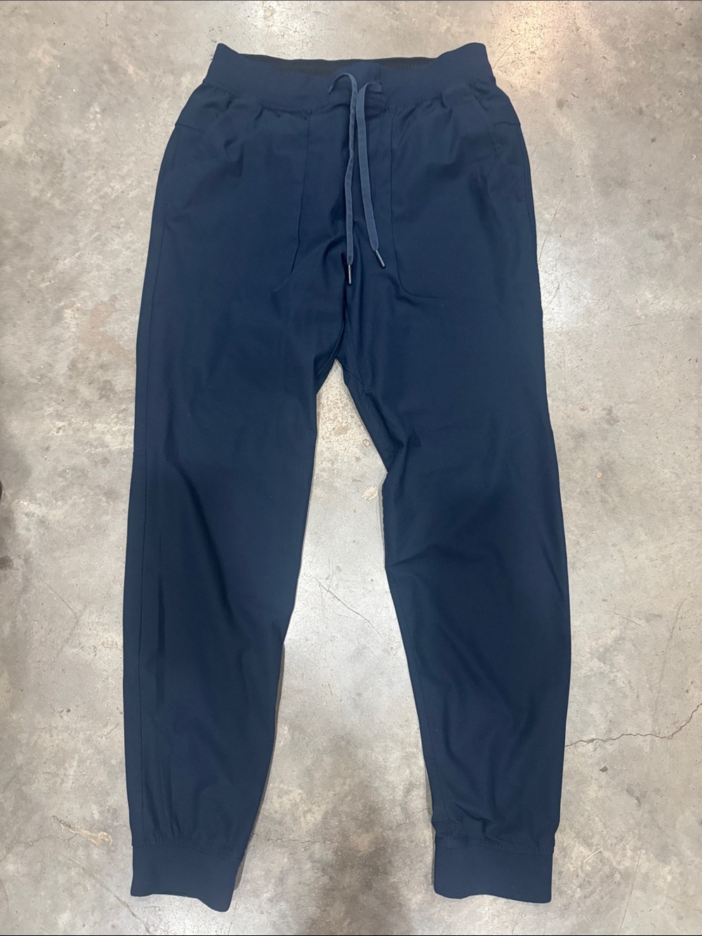 lululemon athletica Men's Dark Navy Drawstring Joggers
